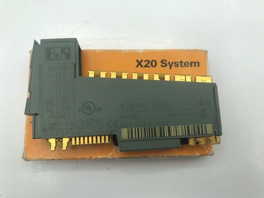 X20PS9400 B&amp;R Mô-đun cung cấp 24VDC cho bộ điều khiển xe buýt Bộ nguồn liên kết X2X và I/O