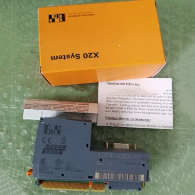 Mô-đun giao diện Plc X20IF1063-1 B&amp;R X20 với giao diện PROFIBUS DP V1