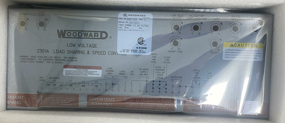 Woodward 9907-023 Kiểm soát tốc độ hoạt động về phía trước 4?? 20 mA hoặc 1?? 5 Vdc 2301A -40 đến +158 ° F