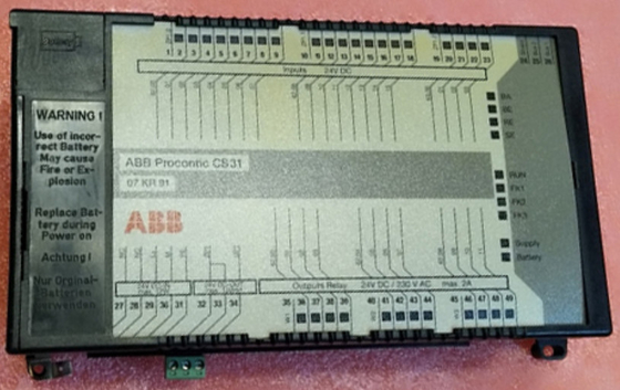 ABB 07KR91 GJR5250000R0303 Đơn vị cơ sở 07 KR 91, 230 VAC Processor Module