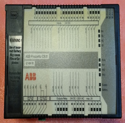 ABB 07KR91 GJR5250000R0303 Đơn vị cơ sở 07 KR 91, 230 VAC Processor Module