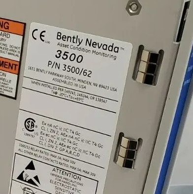 Bently Nevada 3500/62-01-00 163179-03 Bộ giám sát biến quy trình