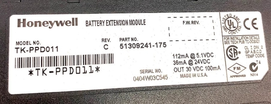 TK-PPD011 Mô-đun mở rộng pin Honeywell Rev C Mô-đun điều khiển PLC