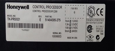 TK-PRS021 Honeywell Control Processor ControlLogix C200 Control Processor