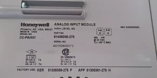 CC-PAIX01 Honeywell Analog Input Module For PLC Module Sản phẩm mới và nguyên bản