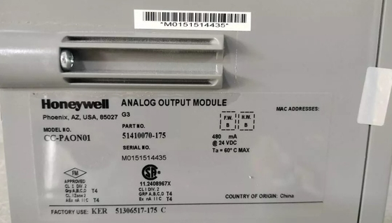 CC-PAON01 Honeywell Analog Output Module cho C300 Controller PLC Module