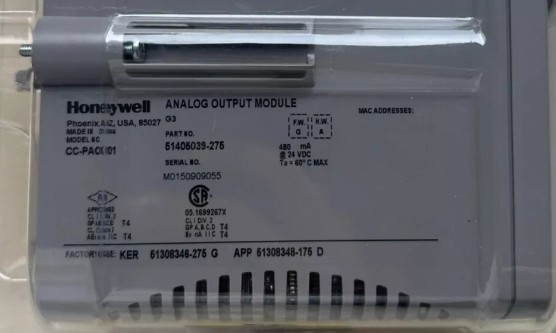 CC-PAOX01 Honeywell Mô-đun đầu ra tương tự 51405039-275 Bộ phận DCS