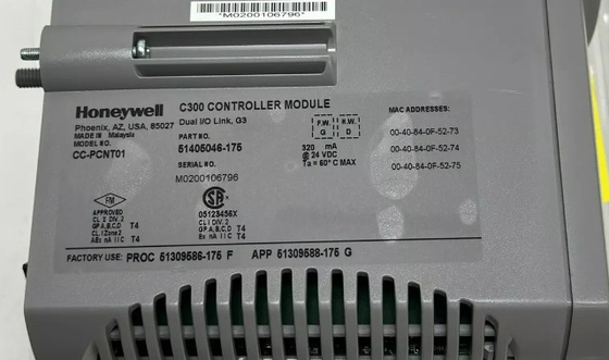 CC-PCNT01 Honeywell C300 Bộ điều khiển DCS Module PLC