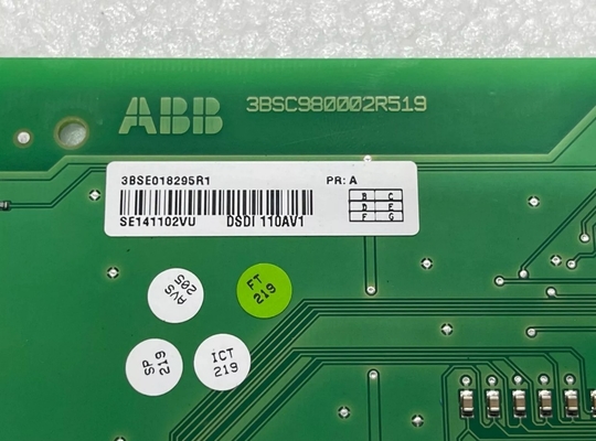 ABB DSDI 110AV1 3BSE018295R1 Digital Input Board I/O Module DCS