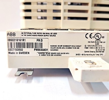 ABB PM864AK01 3BSE018161R1 AC 800M CPU I/O Module