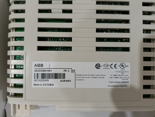 ABB AO810V2 3BSE038415R1 Analog Output Module S800 I/O Module 8 kênh