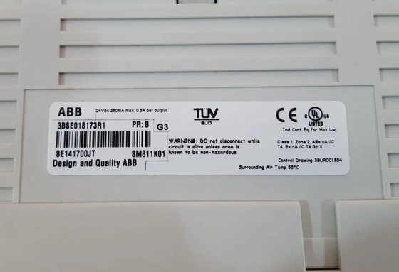 ABB SM811K01 3BSE018173R1 An toàn mô-đun đơn vị xử lý trung tâm toàn vẹn cao