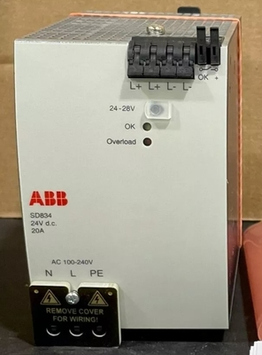 ABB SD834 3BSC610067R1 Cung cấp điện S800 I/O Module DCS