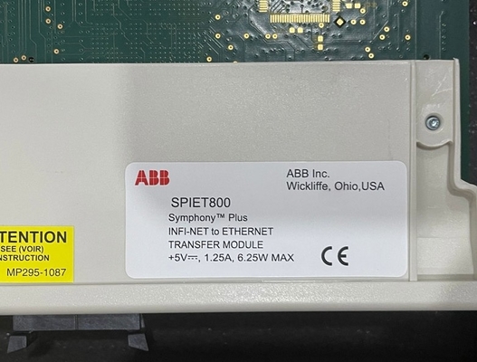 ABB SPIET800 INFI-Net Ethernet CIU Mô-đun truyền thông Mô-đun giao tiếp