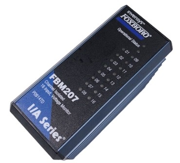Foxboro FBM207 Bộ điều khiển điện áp / Contact Sense Input Modules hỗ trợ 16 tín hiệu đầu vào riêng biệt