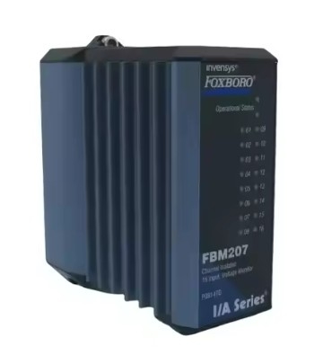 Foxboro FBM207 Bộ điều khiển điện áp / Contact Sense Input Modules hỗ trợ 16 tín hiệu đầu vào riêng biệt