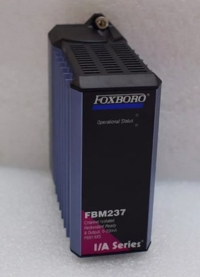 Foxboro FBM237 P0914XS Tám kênh đầu ra tương tự 0-20 mA Các tín hiệu tương thích điện với các thiết bị trường HART