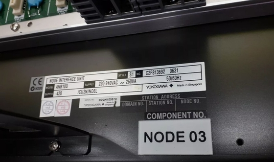 ANB10D-420 YOKOGAWA ESB Bus Node Units Đơn vị điều khiển trường N-IO/FIO Hệ thống I/O Analog Signal Module Dual Redundant