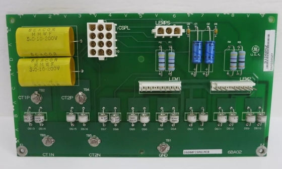 DS200FCSAG1A GE Current Sensing Feedback Board Mark V Hệ thống điều khiển tuabin