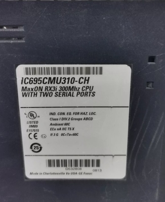 IC695CMU310 GE PAC Systems RX3i Max-ON Hot-Standby Redundancy CPU Redundancy sử dụng hai hệ thống RX3i