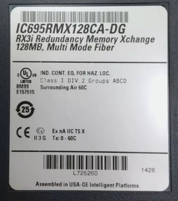 IC695RMX128 GE PAC Systems RX3i Single Slot Form Factor Redundancy Memory Xchange Module