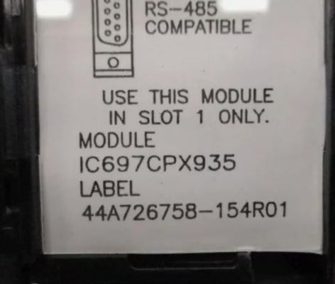 IC697CPX935 GE Single Slot CPU với ba cổng hàng loạt 32 Bit Floating Point Central Processing Unit