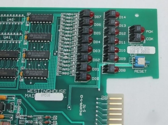 7381A73G01 Bảng điều khiển rụng trứng Westinghouse Thẻ cảm biến tốc độ I/O tuabin Vectrol