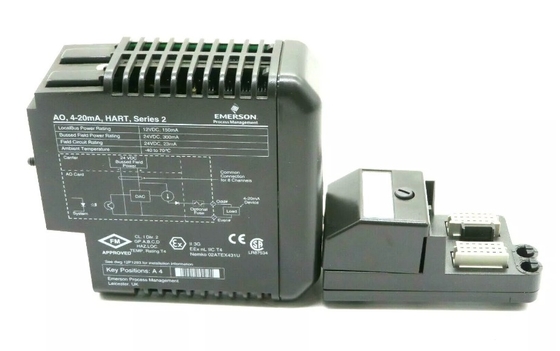 KJ3221X1-BA1 Emerson AO 8-Channel 4-20 mA HART Series 2 Card dư thừa