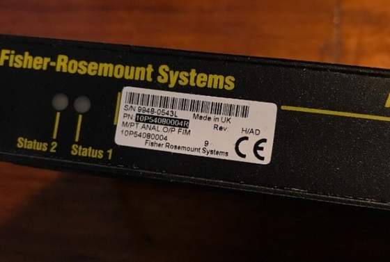 10P54080004 Emerson 16 điểm Analog Output Field Interface Module