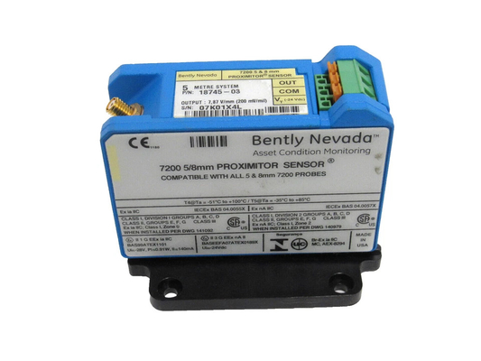 18745-03 Bently Nevada 7200 XL 5 và 8 MM Proximitor Sensor Systems