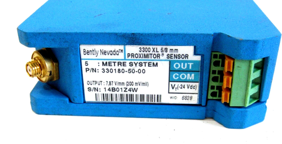 330180-50-00 Bently Nevada Proximitor Sensor 3300 XL 5/8 MM Bộ xử lý trước