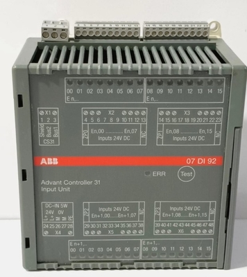 07DI92 GJR5252400R0101 ABB Advant Controller 31 Đơn vị đầu vào 07 DI 92