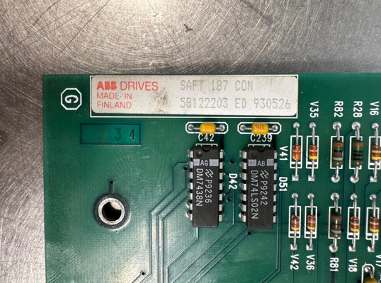 SAFT 187 CON 58122203 Bảng điều khiển ABB