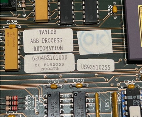 6204BZ10100D Hội đồng CPU ABB