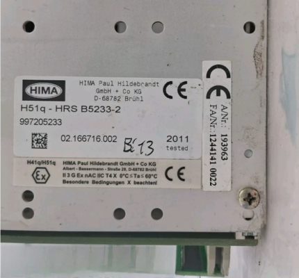 Giá đỡ H51Q-HRS B5233-2 HIMA
