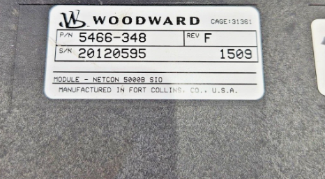 5466-348 Woodward NetCon 5000B SIO Mô-đun