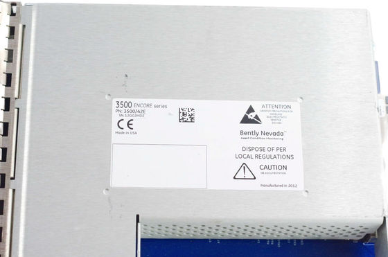 Bently Nevada 3500/42E Mô-đun giám sát rung động tăng cường 4-Channel Monitor phù hợp với tiêu chuẩn API 670