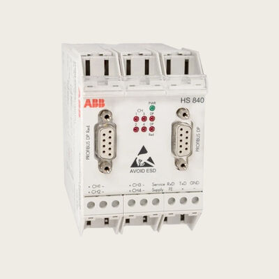 HS840 ABB LD 800P Thiết bị liên kết 4 kênh trạm cho mạng PROFIBUS PA đến DP trong Vùng 2 Khu vực nguy hiểm