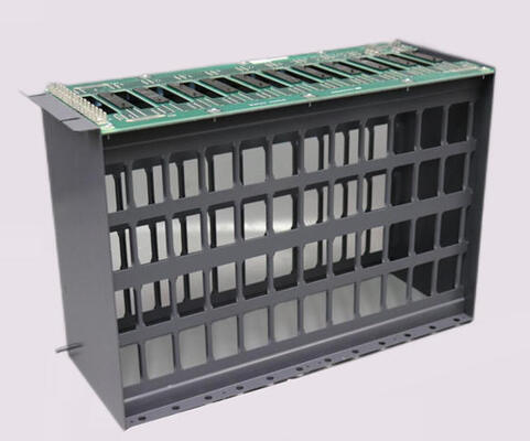 Đơn vị lắp ráp mô-đun ABB IEMMU01 cho Harmony Rack với 12 mô-đun rack hỗ trợ tủ 19 inch tương thích và nhiều lớp nền PCB