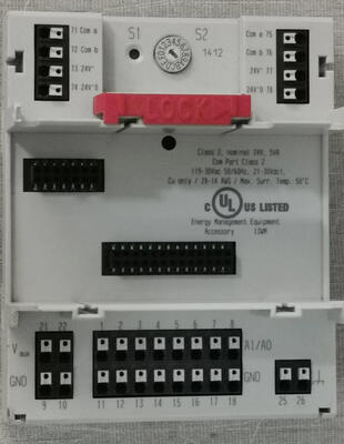 Ổ cắm đầu cuối đầu ra nổi Honeywell XS821-22 24Vdc 110mA với thiết kế tách mô-đun và đế