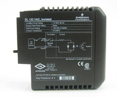 KJ3221X1-BA1 EMERSON HART Analog Output Module cho hệ thống DeltaV DCS.