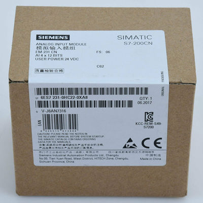 siemens 6es7231-0hc22-0xa8 mô phỏng siemens s7-1200 cpu CN EM 231 Đơn vị mô-đun đầu vào tương tự