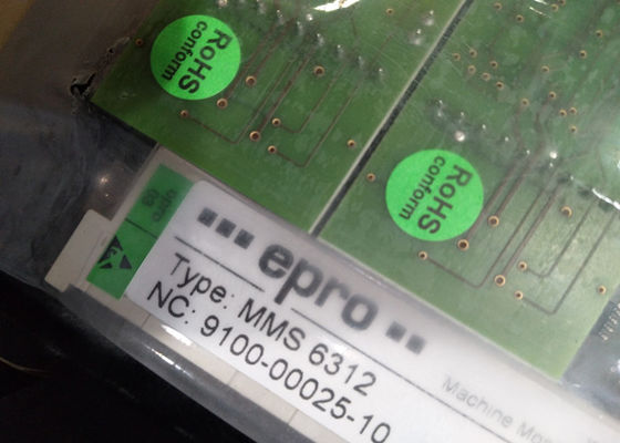 Hệ thống điều khiển phân tán MMS6312 Dcs Epro Mms 6312 Giám sát tốc độ quay kênh đôi