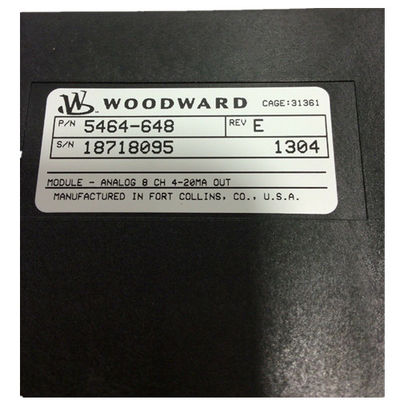 5464 648 Mô-đun Woodward Mô-đun tương tự 8 kênh PLC DCS