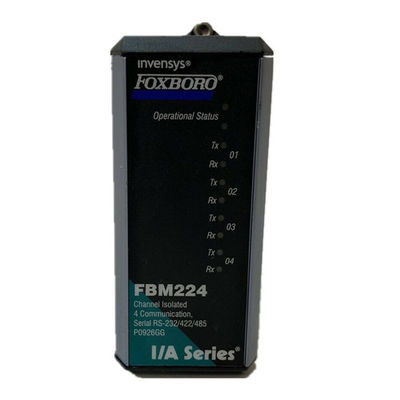 FBM224 fbm 224 Foxboro DCS Channel Isolated 4 Mô-đun giao tiếp P0926GG