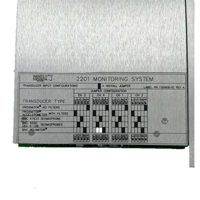 132419-01 Bently Nevada Parts 2201 Hệ thống giám sát Giám sát bốn kênh