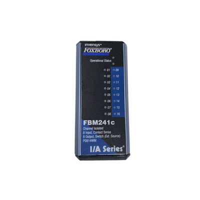 FBM241C Bộ phận Foxboro Kênh DCS Cách ly 8 Mô-đun tiếp điểm đầu vào Sense 8 Công tắc đầu ra