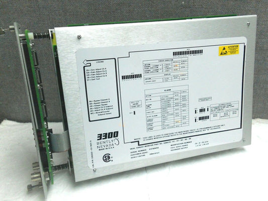 Hệ thống bộ phận 3300/20 Bently Nevada Màn hình định vị lực đẩy kép 3300 Series