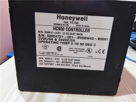 900R12-0101 Honeywell 12 khe cắm I / O Rack HC900 Mô-đun PLC điều khiển