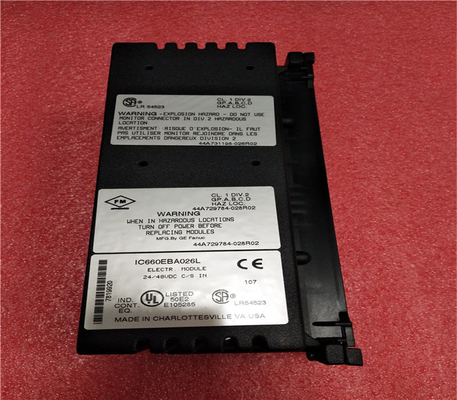 IC660BBA023 Khối đầu vào cặp nhiệt điện GE Fanuc Nguồn cấp Điện áp 18 - 56VDC Điện chung